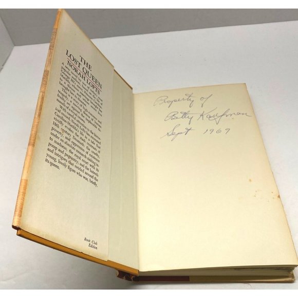 The Lost Queen by Norah Lofts Book Club Edition Princess Caroline Matilda 1969 - Picture 4 of 11